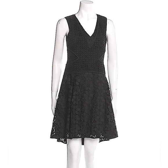 Diane von Furstenberg V-Neck Knee-Length Dress XS I US O - Picture 1 of 7